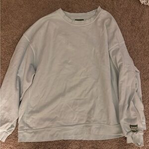 S/M Daily Drills blue gently used sweatshirt
